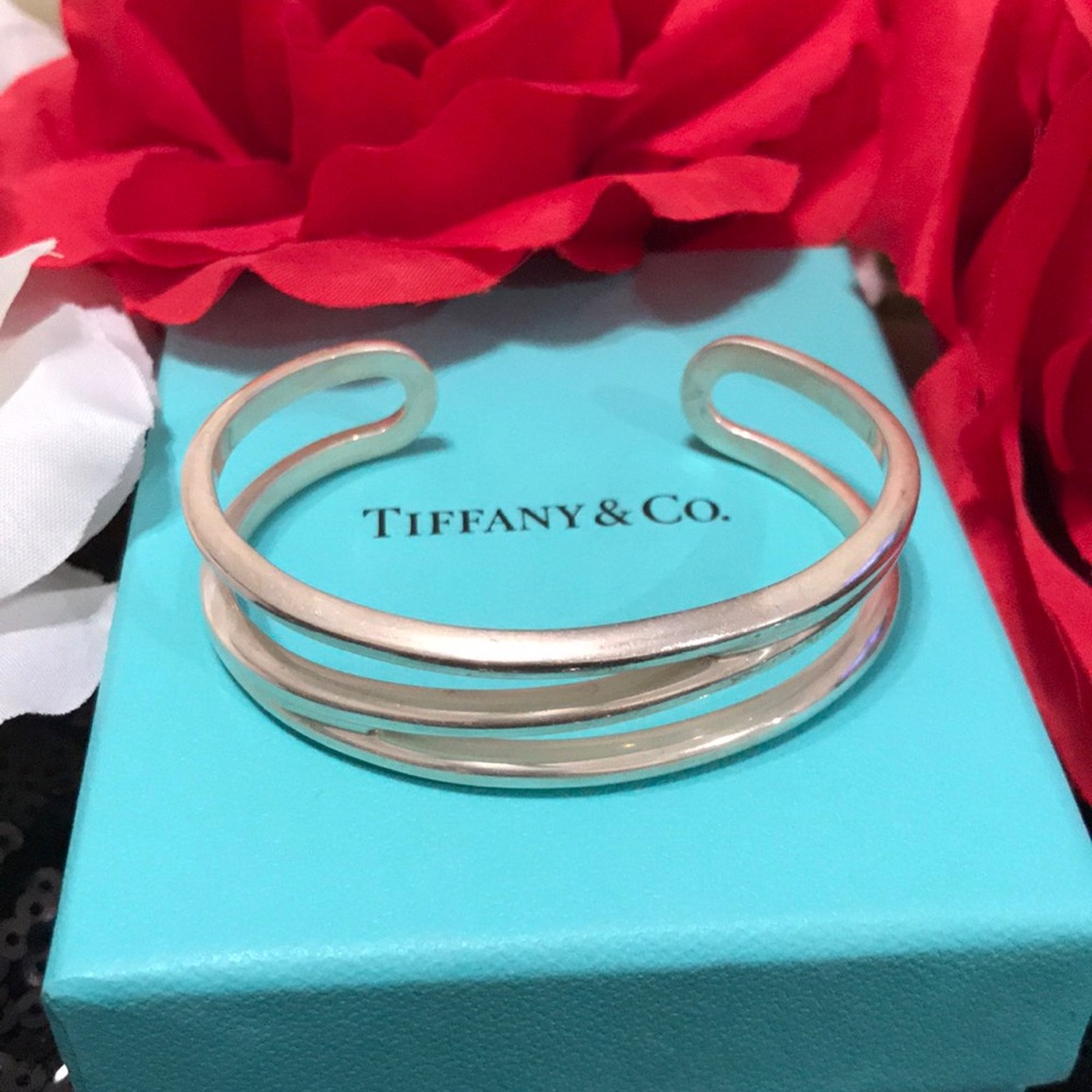 Tiffany & Co. Double Diagonal Cuff *VINTAGE*